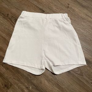 Ribbed Biker Short